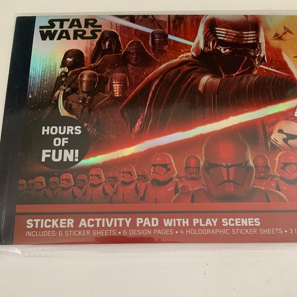 Star Wars activity sticker pad over 800 stickers. Hours of fun & play scenes - Picture 3 of 4